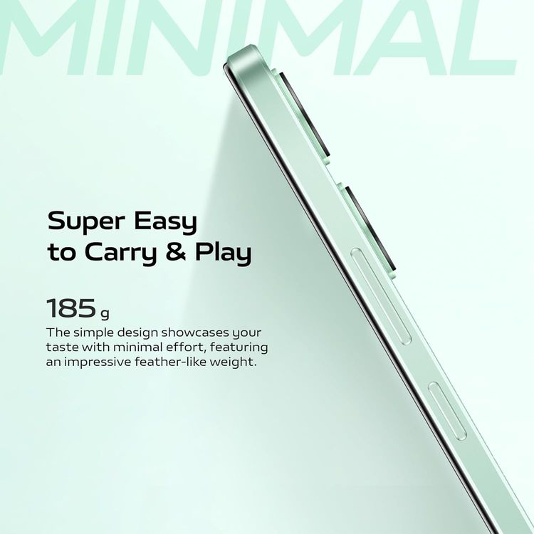 Xiaomi vivo Y03 4G TRA Version, 6.56", 4GB RAM, 128GB Storage, 13MP, Dual SIM, Android 14, GSM, HSPA, LTE - Gem Green 