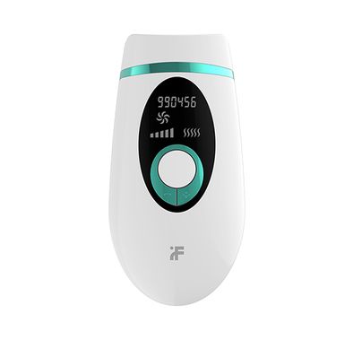 Xiaomi inFace IPL Hair Removal with 36W Output Power, 12V, 5 Gear Modes, 90000 Effective Flash Times, LCD Display, Automatic and Manual - White/Green