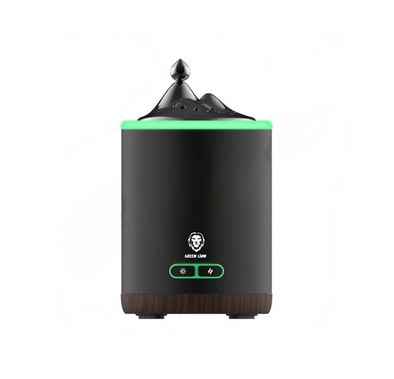 Green Smart Bakhour Mini Portable Incense Burner with Light