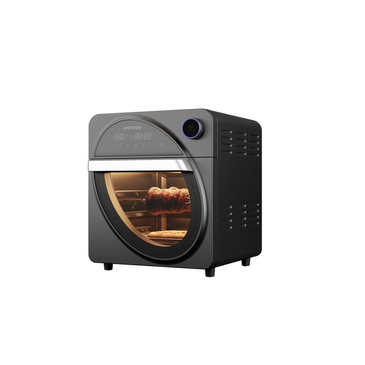 Porodo LifeStyle Dual Mode Touch Control Air Fryer & Oven 14.5L 1700W - Black
