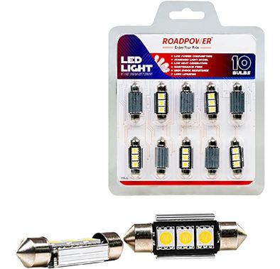 ROADPOWER Super Bright Car Interior and Roof 3 LED Light