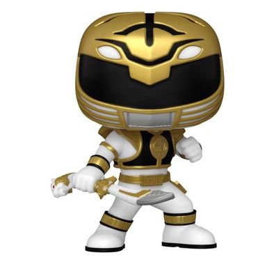Funko Toys Power Ranger 30th White Ranger with Sword