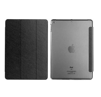 Viva Madrid Hexe Folio Sleek Case Compatible for iPad Pro 11" ( 2018 ) Shockproof Smart Auto Sleep / Wake - Scratch Resistance - Three Fold Flip Stand Protective Cover - Black