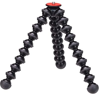 Joby Gorilla Pod 1K Stand for Camera, Flexible legs - Black/Red