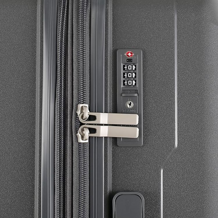 H.T Luggage Bag, Hard Case Polypropylene (PP) Material - Small/Gray