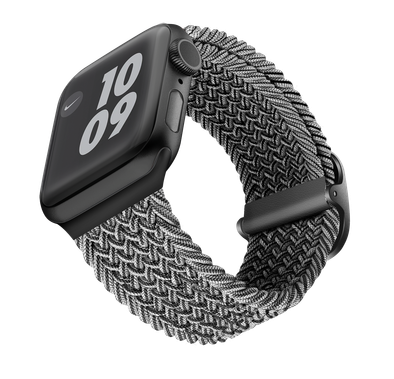 حزام ساعة فيفا مدريد كريسبن ، سوار معصم بديل متوافق مع ساعة آبل - ابيض- 42/44 ملم