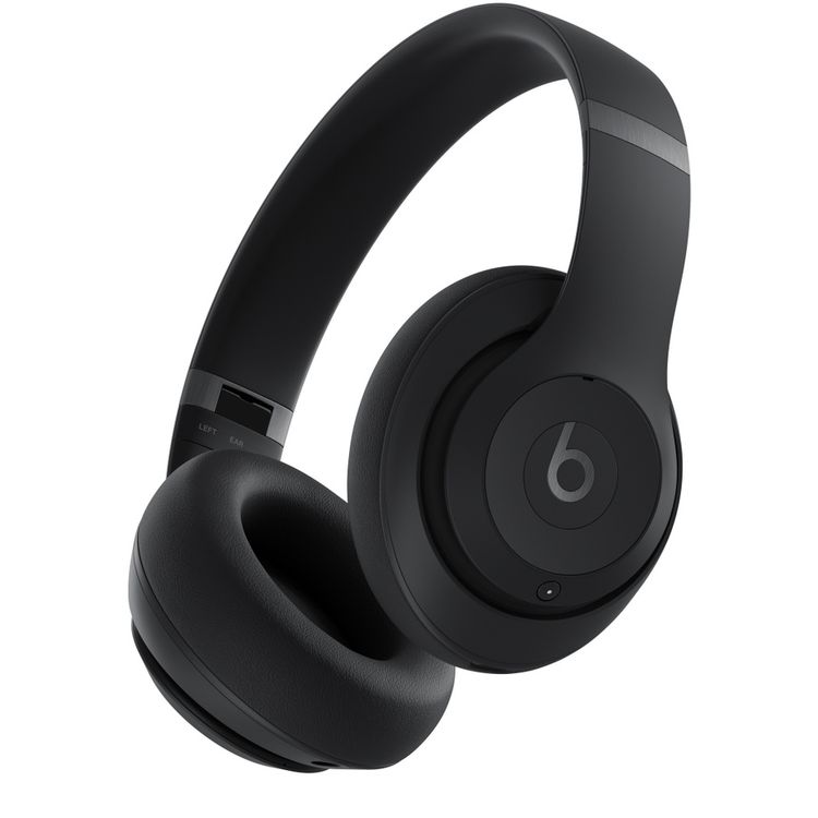 Beats Studio Pro Wireless/Wired Headphones with Iconic Sound, Portable & Lightweight Design, Head Tracking, Carrying Case - Black