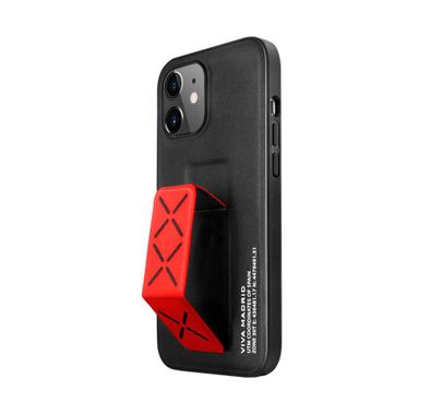 Viva Madrid Morphix Case for iPhone 12 Mini (5.4"), Shock Resistant, Scratches Resistant, Easy Access to All Ports, Cameras, Buttons and Speakers - Red