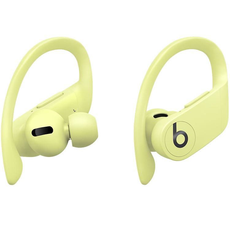 Beats Powerbeats Pro MXY92-YL Wireless In-ear Headphones Adjustable, secure-fit Ear hooks, Auto play/pause, Lightweight - Yellow