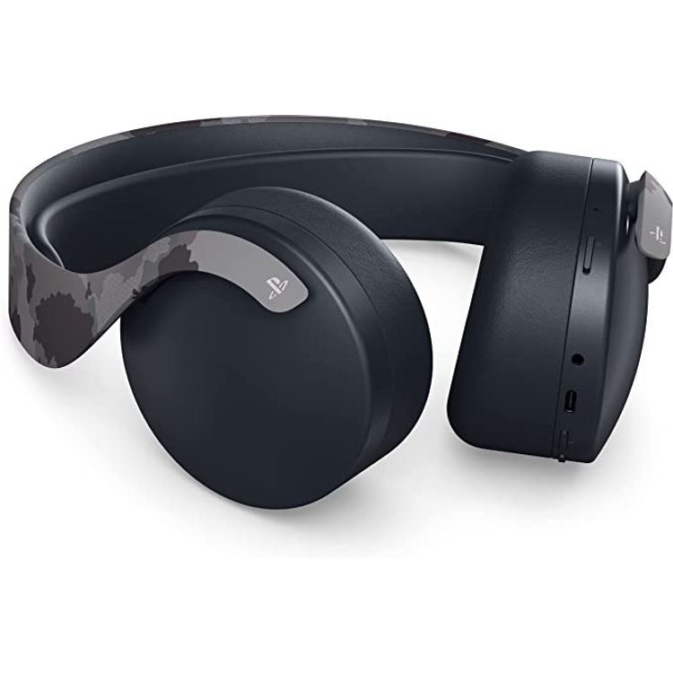 سماعة رأس سوني بلايستيشن 5 بلس ثلاثية الأبعاد اللاسلكية (نسخة الإمارات العربية المتحدة) - رمادي مموه