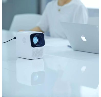 جهاز وانبو العرض المحمول من شاومي - أبيض