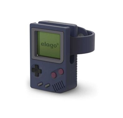 Elago W5 Stand With All types for Apple Watch Series, View Apple display through blast, Easy To Use, scratch-free silicone, Jean Indigo