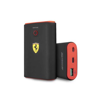 CG Mobile Ferrari On Track Power Bank 7500mAh QC3.0 - Black