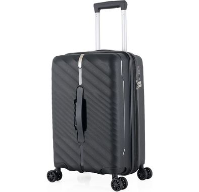 حقيبة أمتعة HT، حافظة صلبة مصنوعة من مادة البولي بروبيلين (PP) - صغيرة/سوداء