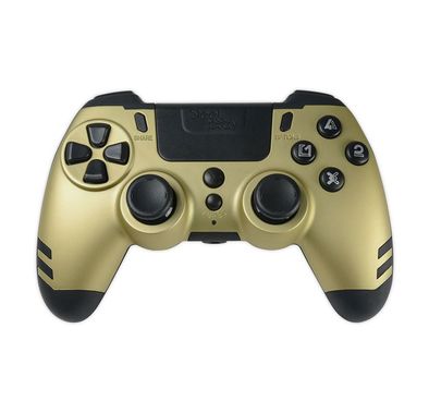 Steelplay Slim Pack Wireless Controller For PC/PS4 - Gold