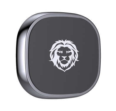 جرين ليون حامل هاتف السيارة المغناطيسي ، يدعم جميع أجهزة الهاتف المحمول ، قابل للدوران 360 درجة ، حامل هاتف مغناطيسي قوي - أسود