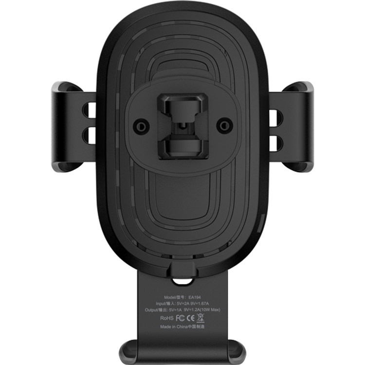 Devia Gravity Sensor Car Air Vent Wireless Charger Phone Holder (10W) - BK